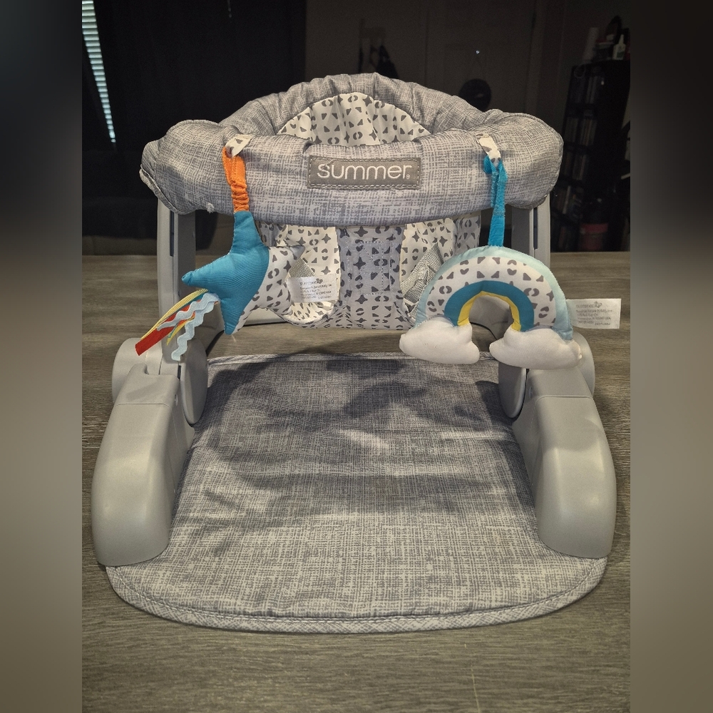 Summer Infant Gray Baby Activity Seat